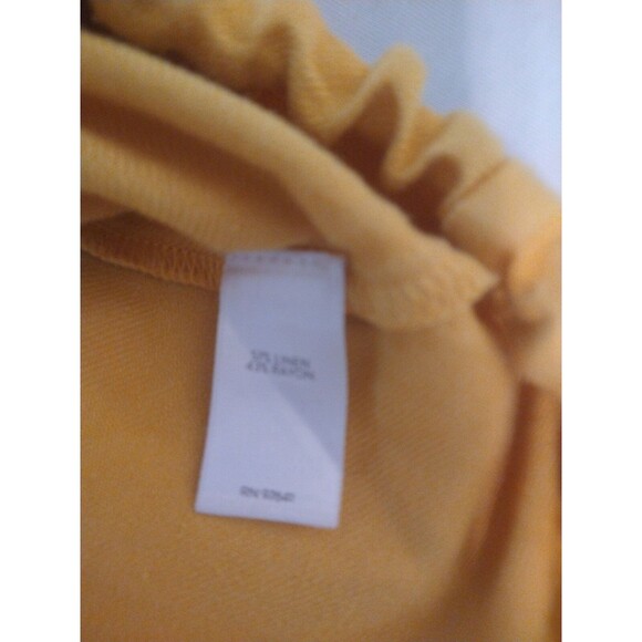 J. Jill  linen tie rope  jacket Yellow Boho Beachy Summer xs - Picture 8 of 9